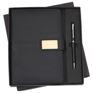 Elegant Leather Journal & Pen Combo