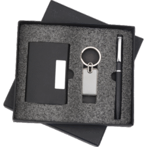 Luxury Black 3-in-1 Executive Gift Set