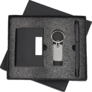 Premium Black 3-in-1 Executive Gift Set
