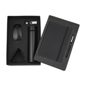 Modern Tech Corporate Gift Set with Wireless Mouse – 6-in-1 Essentials
