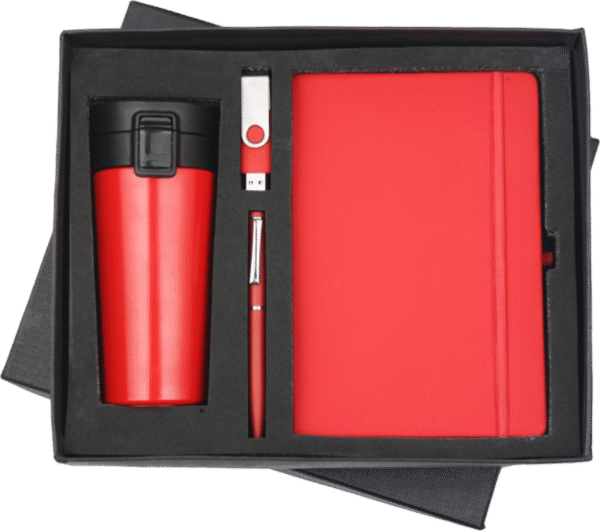 Elegant White Corporate Gift Set – 4-in-1 Premium Essentials - Image 5