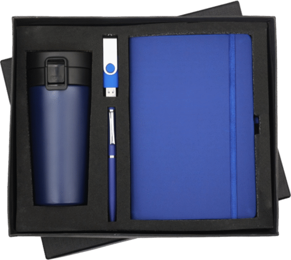 Elegant White Corporate Gift Set – 4-in-1 Premium Essentials - Image 4