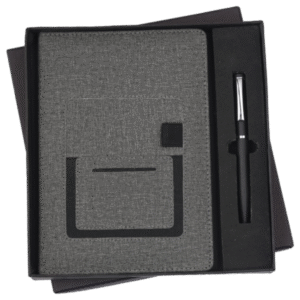 Modern Grey Urban Notebook & Pen Gift Set