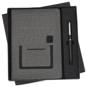 Modern Grey Urban Notebook & Pen Gift Set