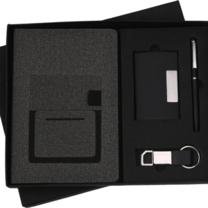 Modern Charcoal Fabric Gift Set – Minimalist Edition