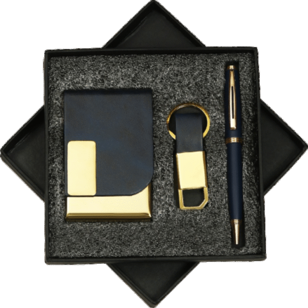 Royal Blue & Gold Luxury Gift Set