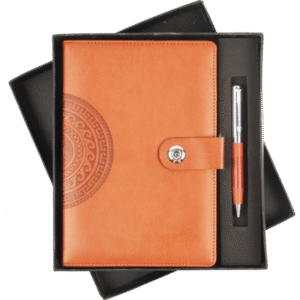 Ethnic Tan Premium Journal & Pen Set