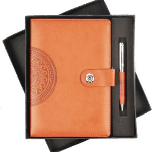 Ethnic Tan Premium Journal & Pen Set