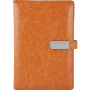 Premium PU Leather Diary with Metal Clasp Closure