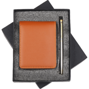 Classic Corporate Gift Set with Pocket Notebook & Metal Pen