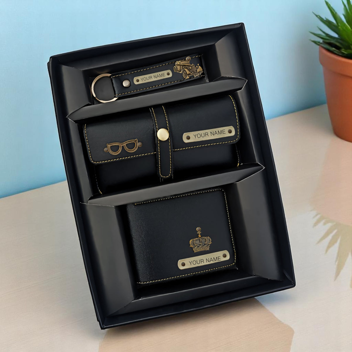 Personalised 3-in-1 Executive Gift Set for Men - Image 2